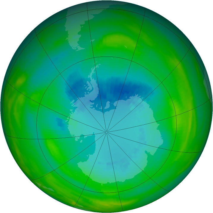 Ozone Map 1979-09-05